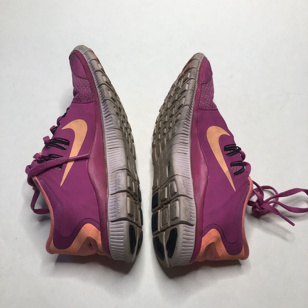 Nike Womens Free 5.0 580591-660 Pink Running Shoes Sneakers Size 7 - Picture 8 of 10